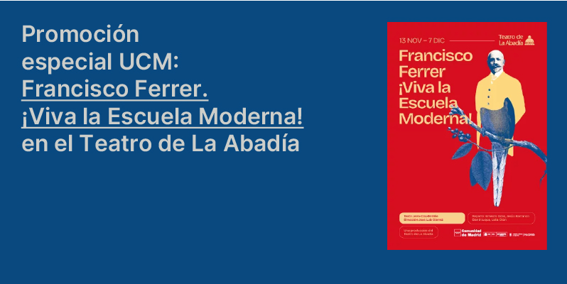 Disfruta de los descuentos en el Teatro de La Abadía 